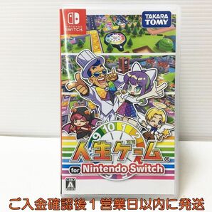 【1円】Switch 人生ゲーム for Nintendo Switch ゲームソフト 状態良好 1A0021-046mk/G1の画像1