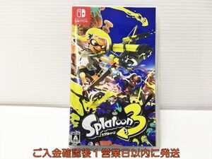 【1円】Switch スプラトゥーン3 ゲームソフト 状態良好 1A0022-031mk/G1