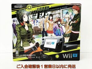 【1円】未使用品 任天堂 Wii U 幻影異聞録♯FE Fortissimo Edition セット 32GB Kuro ニンテンドーWiiU ゲーム機 DC05-001jy/G4