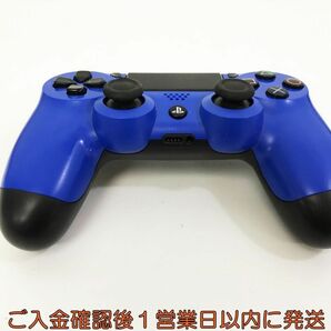 【1円】PS4 純正 ワイヤレスコントローラー DUALSHOCK4 ブルー/ブラック 未検品ジャンク プレステ4 J07-316kk/F3の画像2