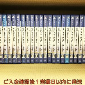 【1円】PS4 モンスターハンターワールド ゲームソフト まとめ売り 未検品ジャンク プレステ4 F08-1089tm/G4の画像1