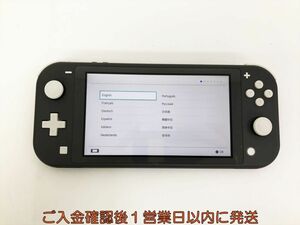 【1円】任天堂 Nintendo Switch Lite 本体 グレー 初期化/動作確認済 ニンテンドースイッチライト J07-341kk/F3