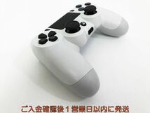 【1円】PS4 純正 ワイヤレスコントローラー DUALSHOCK4 ホワイト 動作確認済 SONY PlayStation4 J07-312kk/F3_画像3