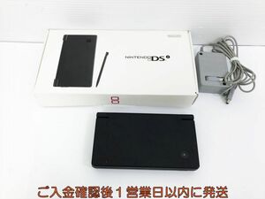 [1 иен ] Nintendo DSI корпус комплект черный nintendo TWL-001 первый период ./ рабочее состояние подтверждено экран выгорел есть DS I J09-243kk/F3