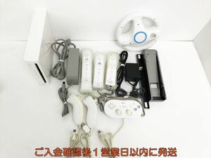 【1円】任天堂 ニンテンドーWii 本体 周辺機器 まとめ売り セット 未検品ジャンク リモコン等 F09-714yy/G4