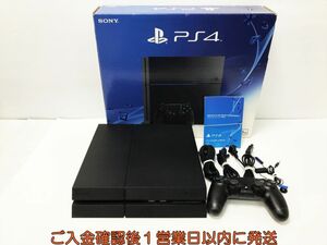 【1円】PS4 本体 セット 500GB ブラック SONY PlayStation4 CUH-1200A 初期化/動作確認済 プレステ4 L03-676os/G4