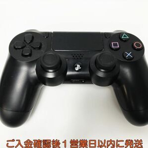 【1円】PS4 純正 ワイヤレスコントローラー DUALSHOCK4 ブラック 未検品ジャンク SONY PlayStation4 L03-691os/F3の画像1