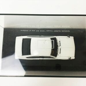 【1円】EBBRO 1/43スケール モデルカー エブロ 日産 サニークーベ 0GX one of 3000pcs ミニカー 未検品ジャンク H03-1038rm/F3の画像3