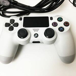 【1円】PS4 本体 500GB ホワイト SONY Playstation4 CUH-2200A 動作確認済 プレステ4 箱傷みあり J06-031rm/G4の画像2