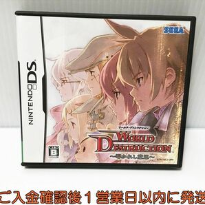 【1円】DS ワールド・デストラクション ~導かれし意思~ ゲームソフト Nintendo 1A0230-251ek/G1の画像1