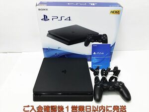 【1円】PS4 本体 500GB ブラック SONY PlayStation4 CUH-2200A 初期化/動作確認済 FW8.00 プレステ4 L03-677os/G4