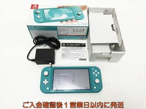 【1円】任天堂 Nintendo Switch Lite 本体 セット ターコイズ 初期化/動作確認済 ニンテンドースイッチライト K03-691tm/F3