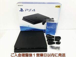 【1円】PS4 本体/箱 セット 500GB ブラック SONY PlayStation4 CUH-2100A 初期化/動作確認済 プレステ4 M05-211kk/G4