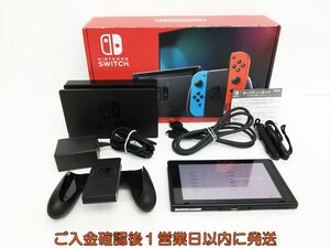 【1円】任天堂 新型 Nintendo Switch 本体 セット 初期化/動作確認済 ニンテンドー スイッチ G03-311yy/G4