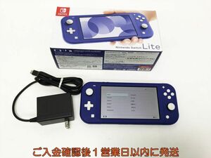 【1円】任天堂 Nintendo Switch Lite 本体 セット ブルー 初期化/動作確認済 ニンテンドースイッチライト K03-694tm/F3