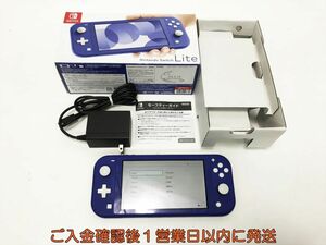 【1円】任天堂 Nintendo Switch Lite 本体 セット ブルー 初期化/動作確認済 ニンテンドースイッチライト K03-695tm/F3