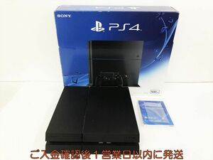 【1円】PS4 本体/箱 セット 500GB ブラック SONY PlayStation4 CUH-1200A 未検品ジャンク HDD・ラック欠品 M05-214kk/G4