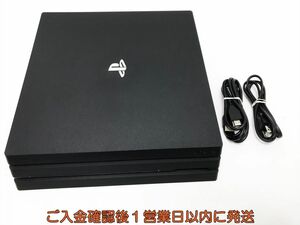 【1円】PS4Pro 本体 セット 1TB ブラック SONY PlayStation4 CUH-7200B 初期化/動作確認済 プレステ4 L05-529tm/G4