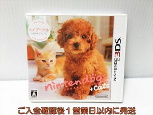 3DS nintendogs + cats トイ・プードル & Newフレンズ ゲームソフト Nintendo 1A0224-612ek/G1