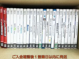 【1円】WiiU/Wii スプラトゥーン 戦国無双3 ゲームソフト まとめ売り 未検品ジャンク F08-1096tm/G4