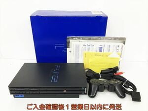 【1円】PS2 本体 セット ブラック SONY PlayStation2 SCPH-10000 未検品ジャンク プレステ2 DC07-963jy/G4