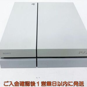 【1円】PS4 本体 500GB ホワイト SONY PlayStation4 CUH-1100A 初期化/動作確認済 プレステ4 内箱なし G08-339tm/G4の画像3