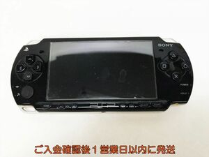 【1円】SONY PlayStation Portable PSP-2000 本体 ブラック 未検品ジャンク バッテリーなし J01-748yk/F3