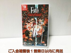 【1円】switch Fate/Samurai Remnant ゲームソフト 状態良好 スイッチ 1A0110-582ek/G1