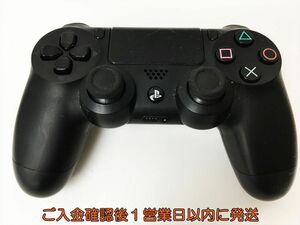 【1円】PS4 純正 ワイヤレスコントローラー DUALSHOCK4 ブラック SONY Playstation4 未検品ジャンク プレステ4 J06-056rm/F3