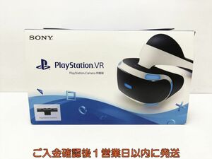 【1円】SONY PlayStation VR 本体 ヘッドセット カメラ同梱版 PS4 PSVR CUH-ZVR1 未検品ジャンク 見える物のみ G08-338tm/G4