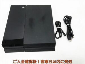 【1円】PS4 本体 500GB ブラック SONY PlayStation4 CUH-1000A 初期化/動作確認済 プレステ4 FW5.00 G08-342tm/G4