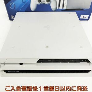 【1円】PS4 Pro 本体 セット 1TB ホワイト SONY PlayStation4 CUH-7200B 初期化/動作確認済 L04-218yy/G4の画像4