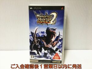 【1円】PSP モンスターハンターポータブル 2nd ゲームソフト 1A0105-075ek/G1