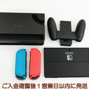 【1円】任天堂 有機ELモデル Nintendo Switch 本体 セット ネオンブルー/ネオンレッド 初期化/動作確認済 M03-076kk/G4の画像4