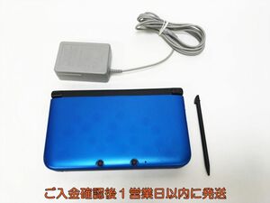 【1円】ニンテンドー3DSLL 本体 ブルー/ブラック 任天堂 SPR-001 初期化/動作確認済 J01-742yk/F3