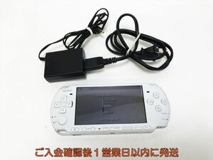 【1円】SONY PlayStation Portable PSP-3000 本体 ホワイト 未検品ジャンク バッテリーなし J01-751yk/F3