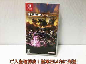 【1円】switch SDガンダム バトルアライアンス ゲームソフト 状態良好 スイッチ 1A0110-583ek/G1