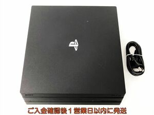 【1円】PS4Pro 本体 1TB ブラック SONY PlayStation4 Pro CUH-7100B 動作確認済 プレステ4プロ FW7.50 DC09-917jy/G4