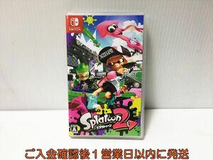 【1円】switch Splatoon 2 (スプラトゥーン2) ゲームソフト 状態良好 スイッチ 1A0119-638ek/G1