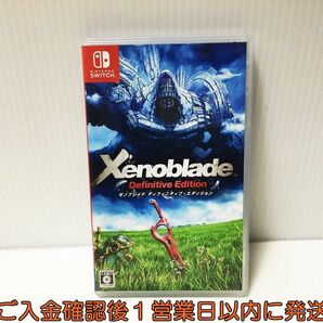 【1円】switch Xenoblade Definitive Edition(ゼノブレイド ディフィニティブ エディション) ソフト 状態良好 スイッチ 1A0110-588ek/G1の画像1