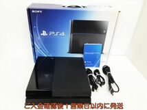 【1円】PS4 本体/箱 セット 500GB ブラック SONY Playstation4 CUH-1000A 初期化/動作確認済 FW8.03 L01-505yy/G4_画像1