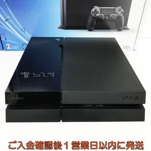 【1円】PS4 本体/箱 セット 500GB ブラック SONY Playstation4 CUH-1000A 初期化/動作確認済 FW8.03 L01-505yy/G4の画像3