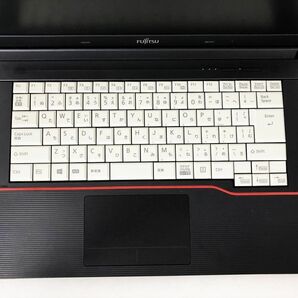 【1円】富士通 LIFEBOOK A574/M 15.6型ノートPC 本体のみ i3? メモリ2枚 構成不明 未検品ジャンク DC06-380jy/G4の画像2