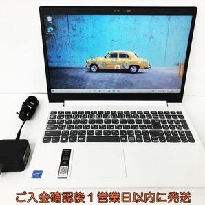 【1円】Lenovo ideapad L3 15.6型ノートPC Windows10 Celeron 5205U 4GB HDD500GB DVD-RW 無線 未検品ジャンク DC06-391jy/G4の画像1