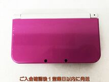 【1円】Newニンテンドー3DSLL 本体 ピンク/ホワイト 任天堂 RED-001 動作確認済 3DS LL EC38-183jy/F3_画像1