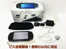 【1円】SONY Playstation Portable 本体 セット ブラック PSP-1000 未検品ジャンク バッテリーなし 画面ヤケ H02-779rm/F3_画像1