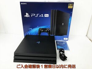 【1円】PS4Pro 本体/箱 セット 1TB ブラック SONY PlayStation4 Pro CUH-7100B 動作確認済 プレステ4プロ DC06-384jy/G4