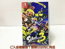 【1円】Switch スプラトゥーン3 ゲームソフト 状態良好 1A0316-530mk/G1_画像1