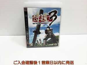 [1 jpy ]PS3 samurai road 3 PlayStation 3 game soft 1A0111-017ka/G1