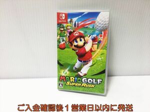 [1 jpy ]switch Mario Golf super Rush game soft condition excellent Nintendo switch 1A0025-030ek/G1